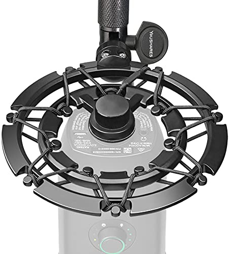 Blue Yeti X Shock Mount, neueste Legierung Shockmount reduziert Vibrationen und Schockgeräusche, passender Galgenarm Mikrofonständer, entworfen für Blue Yeti X Mikrofon von YOUSHARES