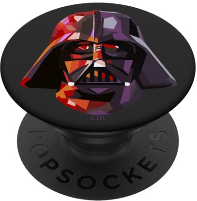PopSockets Star Wars Darth Vader Poly Prism Geometric PopSockets PopGrip: Swappable Grip for Phones & Tablets