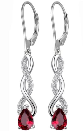 Ohrringe Silber 925 Hängend Ohrringe Damen Silber Hängend Zirkonia Weißgold