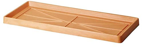 Decor Space Sottovaso ''sottocassetta Classic'' per vasi da Esterno per Fiori e Piante (80 cm, Anticato)