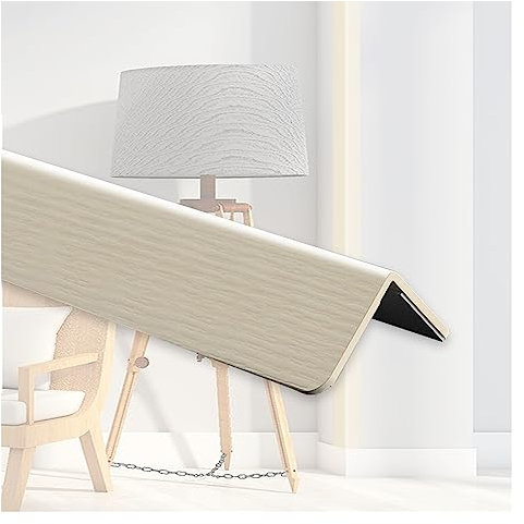 Eckschoner,Eckschutz für Wände, Selbstklebender Eckkanten-Wandschutz, Wandschutz von Möbeln – Schutz/Reparatur von Wandecken(Size:180 * 4cm/71 * 1.6in)