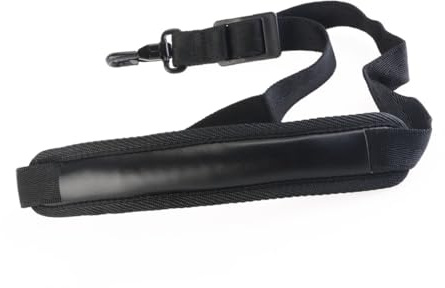 Toyvian Verstellbarer Saxophongürtel aus Strapazierfähigem Nylon mit Federhaken für Tenorhorn