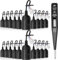 YEXATI Douille E27-20 Pièces Douille Ampoule avec Câble - Douille Robuste pour Ampoules à Incandescence, Douille de Rénovation pour plafonniers E27, Noir