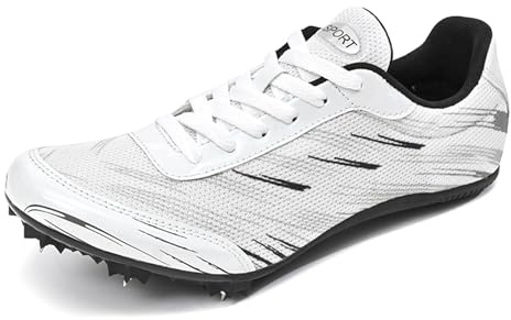 sekiueo Leichtathletikschuhe Für Herren Damen Jungen Mädchen Professionelle Sprint-Laufschuhe Mit 7 Spikes