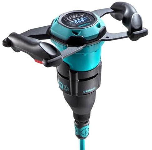 Collomix XQ 6 Rührwerk – 1750 Watt, 230 V – Elektrisches Rührgerät mit 8-stufiger Drehzahlregelung – robuster Handmischer für schwere Mischaufgaben auf Baustellen und im Handwerk