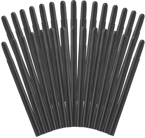 jojofuny 30pcs Standard Pen Nibs Replacement for Pen Generation Touchscreen Stylus Tips Smooth Writing Experience Compatible with Digital Drawing Tablets