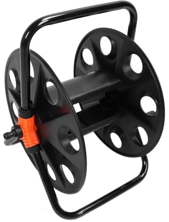 Carrello avvolgitore per tubo da giardino, portagomma per tubo dell'acqua da 164,0 piedi Organizzatore per corda avvolgente per irrigazione del patio del prato del giardino
