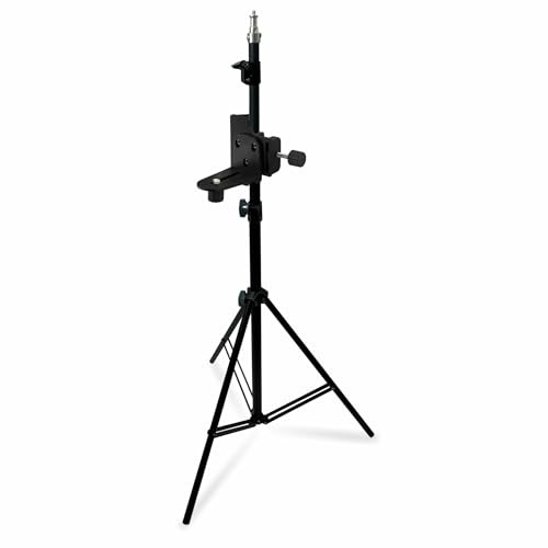 LS Trípode Reforzado con Soporte para Nivel Láser y Rosca de 5/8 Pulgadas, Modelo MCER211392