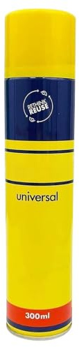 OBD Clipper Universal Gas Refill 300ml - Multi-Purpose Refill Can for Canisters, Refillable Lighters, Kitchen Torch, Camping Stove & Household Equipment (300ml)