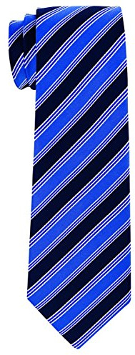 Retreez modern preppy randig vävd pojkslips - 8-10 år - olika färger
