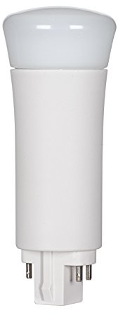 Satco S29860, LED Light Bulb, Frosted White Finish, 3500K, Replacement Bulb