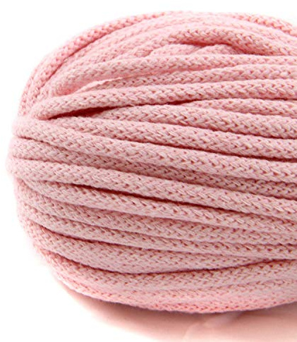 nts Nähtechnik 6mm 50m Baumwollkordel Kordel Seil in vielen Farben (rosa)
