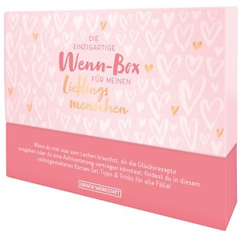 Grafik Werkstatt Geschenk-Box zur Geburt| Karten-Set zum ausfüllen | 20 Karten in hochwertiger Box