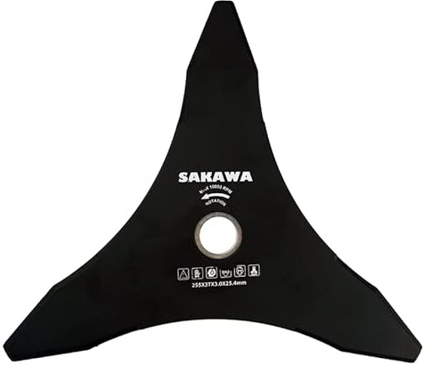SAKAWA Disco Desbrozadora 3 Puntas 255 mm