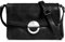 MODERN SHOWS Damen Kleine Umhängetasche Damen 5 hauptfächer Abendtasche Schultertasche Ultra Soft Washed Lederhandtasche Retro Damenhandtasche Henkeltaschen Zip ​Crossbody Bag Mode (Schwarz)