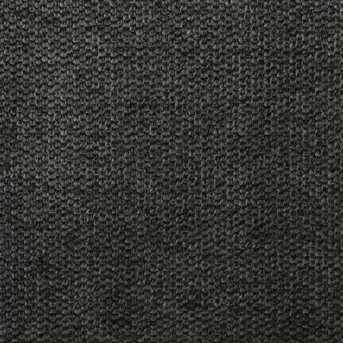 HEKO PANELS Montana Polsterstoff Mélange Flachgewebe, Graphit, Meterware | Bezugsstoff für Stühle, Eckbank & Polstermöbel, 390 g/m², 57.000 Scheuertouren, UV-beständig, 148 cm breit