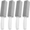 4 Pcs Pumice Cleaning Stone with Handle, Toilet Bowl Ring Cleaner Pumice Stone Sticks, Hard Water Ring Stains Remover Pumice Stone Sticks Brushes for Kitchen Bath Pool Household Cleaning