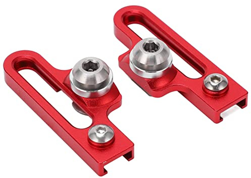 Jovenn C Caliper Adapter Brakes, 10mm Extension Aluminum Alloy + Steel Screw Light Weight Bicycle C Brake Clamp Hollow Design for Road Bikes red