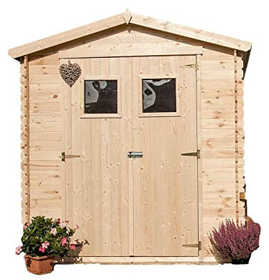 Giulia - casetta da giardino in legno di pino 200x200 cm