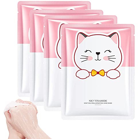 Beaute getmjölk handmask Beaute get mjölk handmask handskar naturlig get mjölk fuktgivande handskar tar bort död hud grov hud