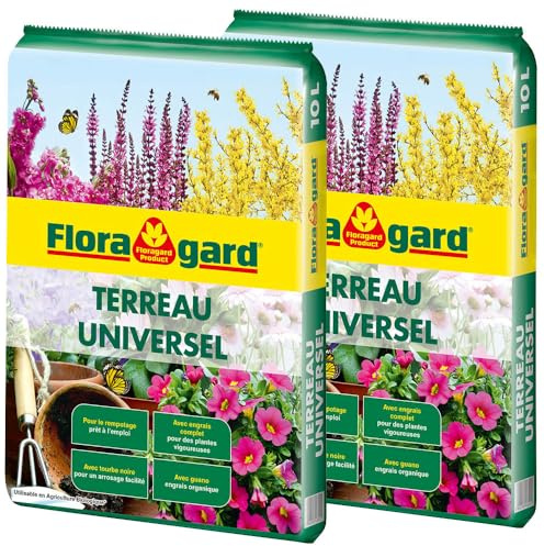 Floragard TERREAU UNI UAB 2x10L