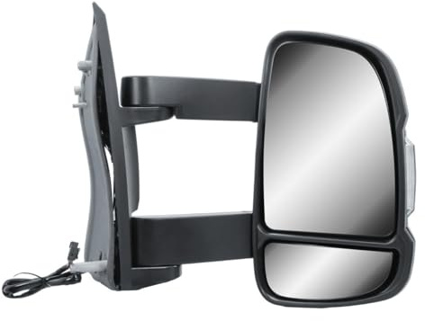 Außenspiegel Rechts Spiegel Mittlerer Arm Elektrisch und Beheizbar mit Blinker Für Fiat Ducato Citroën Jumper Peugeot Boxer 2006-Onward Opel Movano 2022-Onward