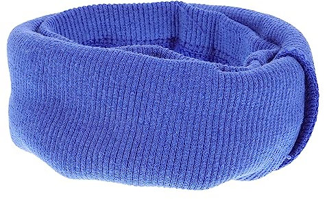 BUGUUYO Hundeohr-wärmer Elastisch Geräuschdämpfend Und Waschbar Blaue Ohrenschützer Für Mittelgroße Hunde Warme Bequeme Ohrenabdeckung Für Outdoor-Winter Schützt Vor Kälte Und Stress Beim