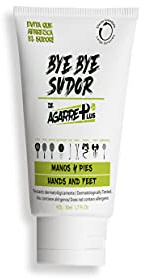 PRO-ELITE. Gel Anti Sudor para Manos y Pies. BYE BYE Sudor. Loción antitranspirante para Manos y Pies, probado para reducir la sudoración excesiva y mal oliente. No indicado para hiperhidrosis. 50 ml