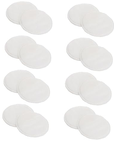 EXQUIMEUBLE 300 Stück Wattepads Gesicht Abschminkpads Dicke Dreilagige Baumwollpads Hautfreundlich Weich und Saugfähig für Make Up Entfernung und Hautpflege