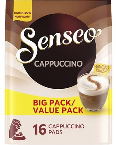 Senseo Cappuccino café en dosettes x16-184g