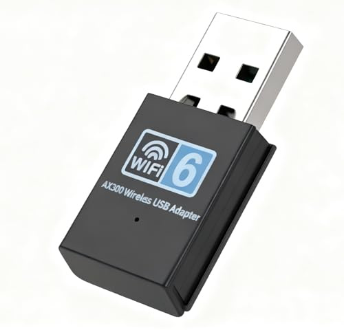 Ultra-schneller WLAN-Stick, 286 MBit/s, 2,4 GHz, kompatibel mit Windows XP, 7, 8, 10, 11, Plug-and-Play, Bluetooth, perfekt für schnelle Navigation