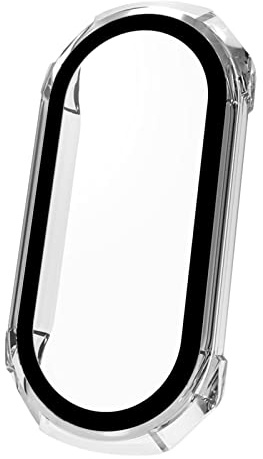 Protector de pantalla para Mi Band 7 Hard for Case Cover + Película de Vidrio Templado para She
