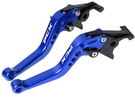 Moto Freno Manija Manetas De Freno Y Embrague Para Motocicleta Para PCX160 PCX 160 2021-2025, Ajustables En Seis Niveles Palanca Maneta Embrague(Color 1)