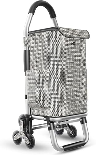 Trappklättring handlastbil med 6 tysta hjul, ergonomisk design för enkel transport i trappor och trottoarkanter, perfekt för att flytta tunga lådor och utrustning