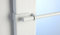 Jellinghaus Sonnenschutz Klemmstange Easy Fix - Weiß, Edelstahl-Optik, 75-125 cm, ohne Bohren, Vitrage zum Klemmen - Outdoor Hanging Rod