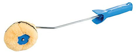 Loops 100mm Corner Paint Roller –Cutting-in– Painting Neat Edges in Tight Spaces | Behind Pipes Radiators Banister Rails – Blocking Edging Decorating Tool