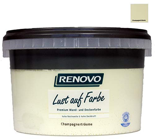 Renovo Wandfarbe Champagnerträume matt 2,5 l