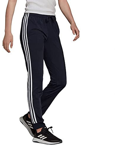 Adidas, Primegreen Essentials Warm-Up Slim Tapered 3-Stripes, Jogginghose, Legend Tinte, Xs, Frau