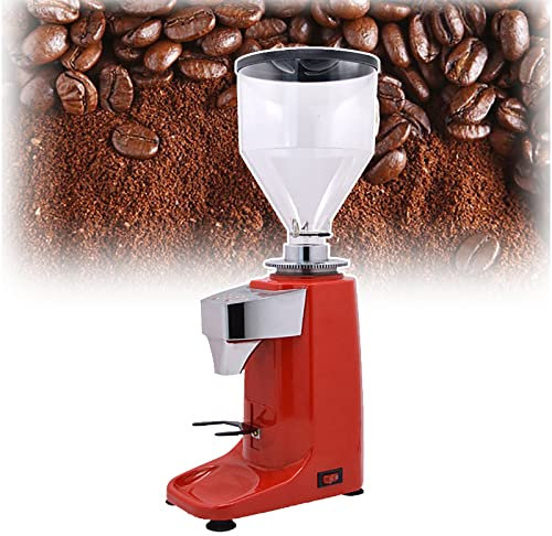 VOYADE Molinillo De Café Comercial Profesional, Molinillo De Café Espresso EléCtrico Industrial Cafe Mill, Pantalla De Temperatura Inteligente, Molienda CriogéNica,Red