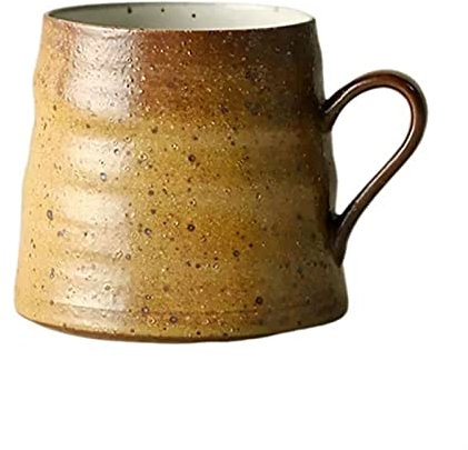 HASMI Mug Tasse à café en poterie Brute Faite à la Main Tasse rétro Japonaise personnalisée Tasse de Couple créative Tasse à Eau Domestique Tasses à Thé (Color : A)