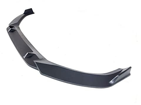 GXSAI Frontlippe Frontspoiler Auto Vorderen Stoßfänger Lip Spoiler Seite Splitter Diffusor Abdeckung Körper Kit Deflektor Schutz Zubehör Für Audi A4 B9 Für Sedan 2017 2018(Matte Black)