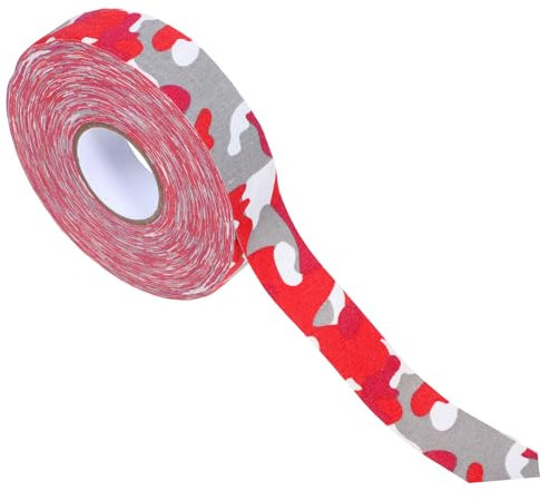 Gogogmee 2rollen Hockey Tape rutschfest Verschleißfest Elastisch Für Hockey Und Eishockey Zubehör Für Sportgeräte Camouflage Design