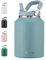 Autsel 2 litro Botella Agua Acero Inoxidable Botella Termica Deportiva Termo sin BPA con Doble Aislamiento