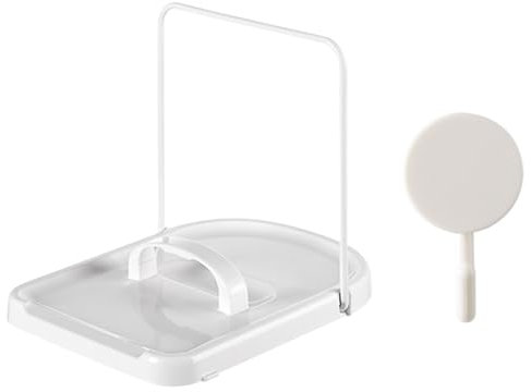 KSBBHDS Ratch De Tapa De 1 Pieza Y Gancho De 1 Pieza, Rejilla De Almacenamiento Plegable, Suministros De Cocina, Organizador De Utensilios De Cocina.