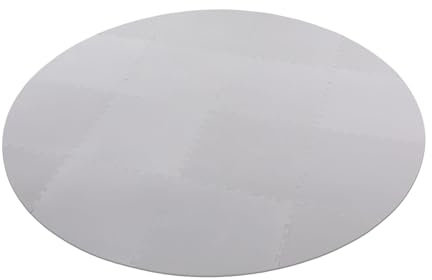 Eva Whirlpoolmatte 196cm, 6mm Dicke Anti-Rutsch Unterlage, Poolunterlage Outdoor Pool Matte Bodenschutzmatte,Whirlpool Matte Außenpool Isolation (Grau)