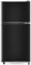 LULUWA Réfrigérateur Combiné à Double Porte avec Éclairage LED, H 86,8 cm L 45,5 cm Volume Total 60 Litres Volume du Congélateur 22 Litres Volume du Réfrigérateur 38 Litres 102 kWh/an (Noir)