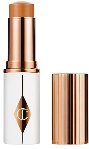 Charlotte Tilbury ORIGINAL Unreal Skin Sheer Glow Tint Feuchtigkeitsspendende Foundation Stick | 9 Gramm | by BELLA | (10 TAN)