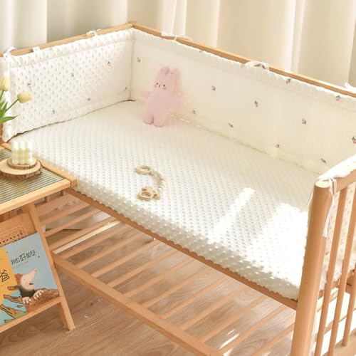 PTKG CojíN Barrera de Cama Plegable Chichonera Plegable con Bordes Acolchados ProteccióN Integral Revestimiento de Caja Suave Transpirable Alfombra AnticolisióN,A11,180 * 28cm