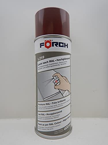 Förch ROTBRAUN BRAUN ROT RAL 8012 LACK LACKSPRAY SPRAY SPRAYDOSE 400ML (1)