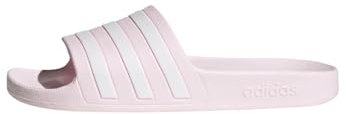 adidas Damen Adilette Aqua Slides, Almost Pink / Cloud White / Almost Pink, 39 EU